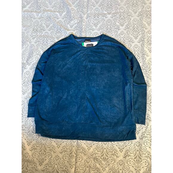 NWT 32 Degrees Heat Teal Velour Pullover XL | 29” - Picture 1 of 4